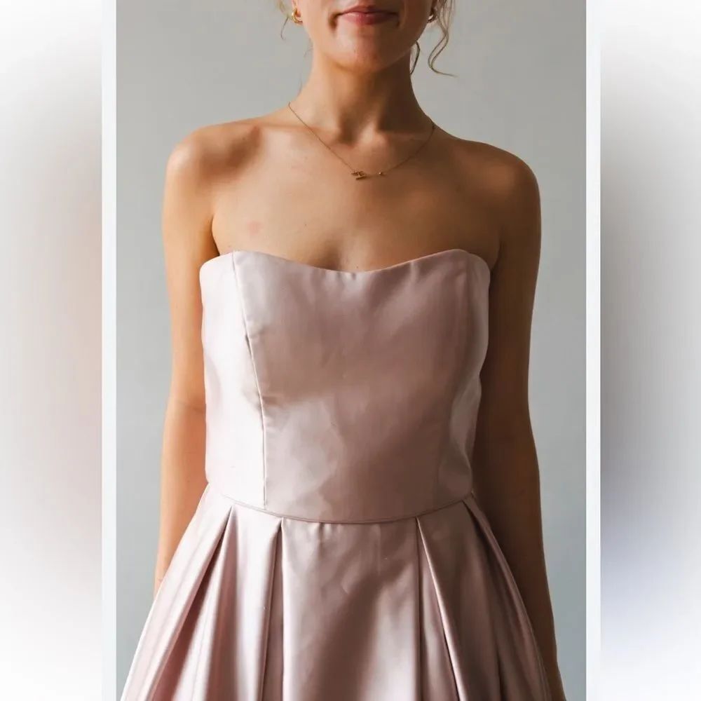 Betsy & Adam Size 10 Violet Gown
